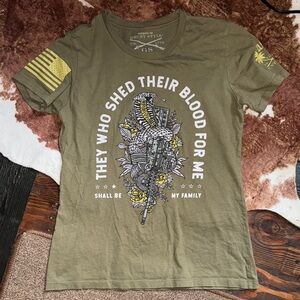 Grunt Style Olive Green Short Sleeve Tee